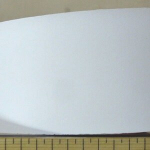 Rollos de cantos de melamina blanca de 1,625&quot; x 120&#39;&#39; sin adhesivo ni pegado de 1-5/8&quot;