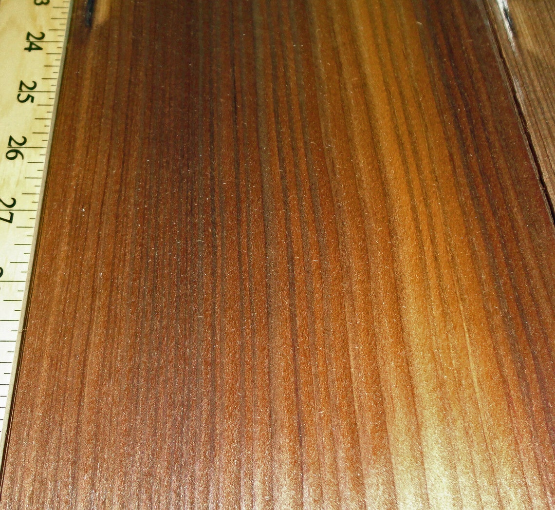 Fumed Larch Raw Wood Veneer 6 X 38 No Backing Etsy