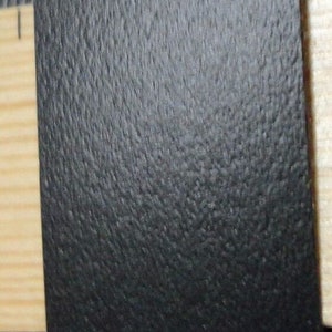 Black PVC edgebanding in .45&quot; inch x 120&#39;&#39; inch rolls with no adhesive (1/50th&quot;)