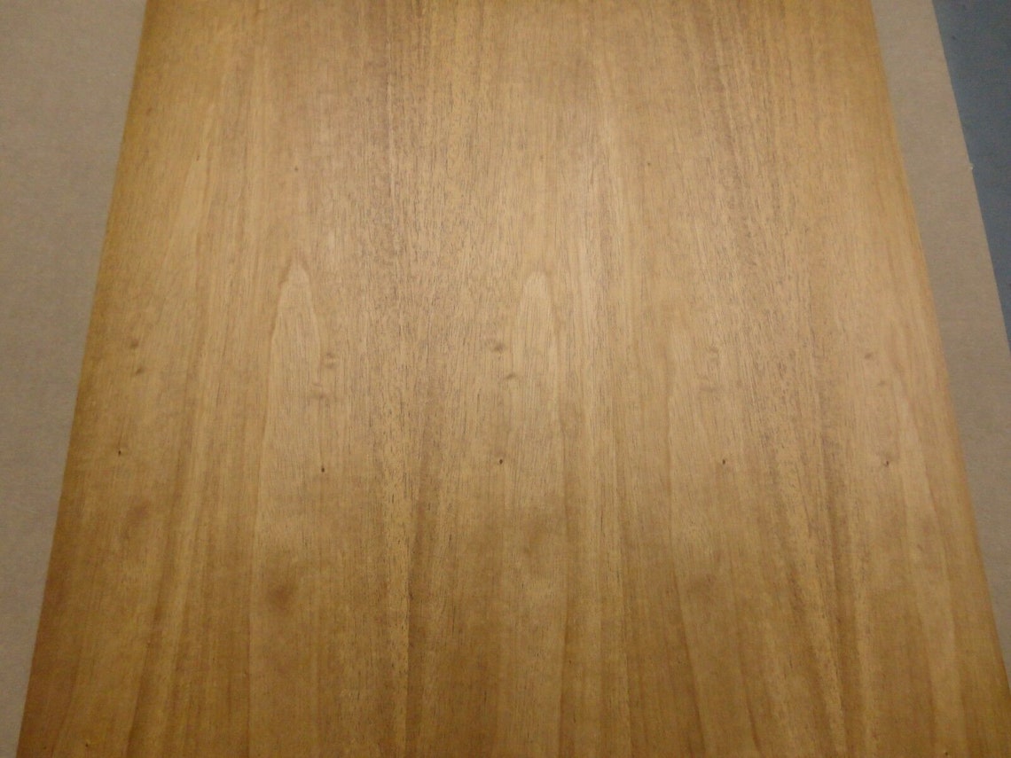 Finished African Mahogany Wood Veneer Sheet 24 X Etsy