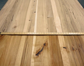 Hickory Rustic Planked Knotty Pecan wood veneer 24&quot; x 96&quot; on paper backer 1/32&quot;