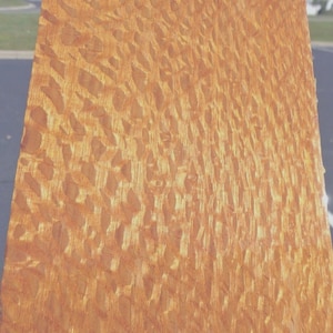 Lacewood Australische prefinish houtfineer 5" x 9" op 5/8" MDF-paneel (karton)