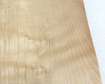Ahorn Teardrop Birdseye Holzfurnier 10 x 15 cm roh