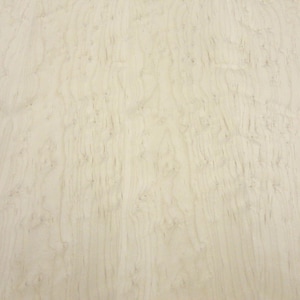 Birdseye Maple wood veneer 24&quot; x 24&quot; with wood backer 1/25th&quot; thick &quot;AA&quot; grade