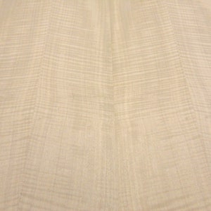 Anigre Figured (Fiddleback) wood veneer 24&quot; x 24&quot; with wood backer &quot;AA+&quot; grade