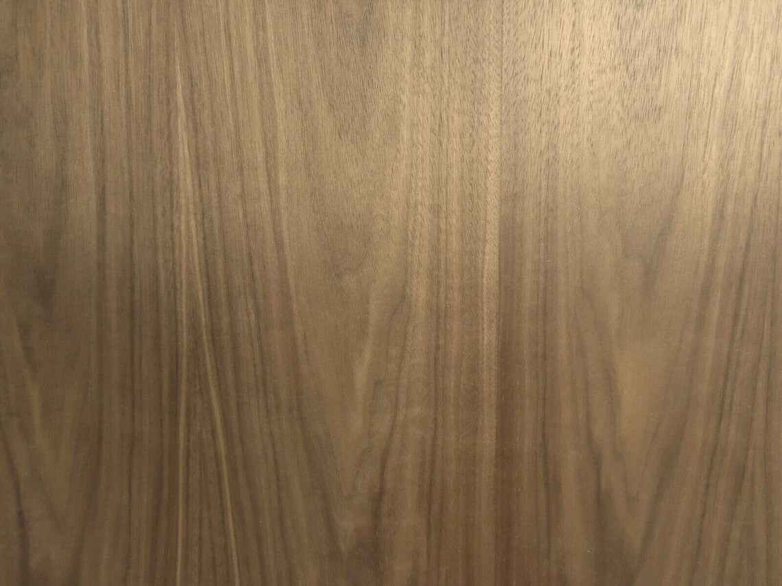 Finished Walnut Wood Veneer Sheet 24 X 24 on Wood Etsy