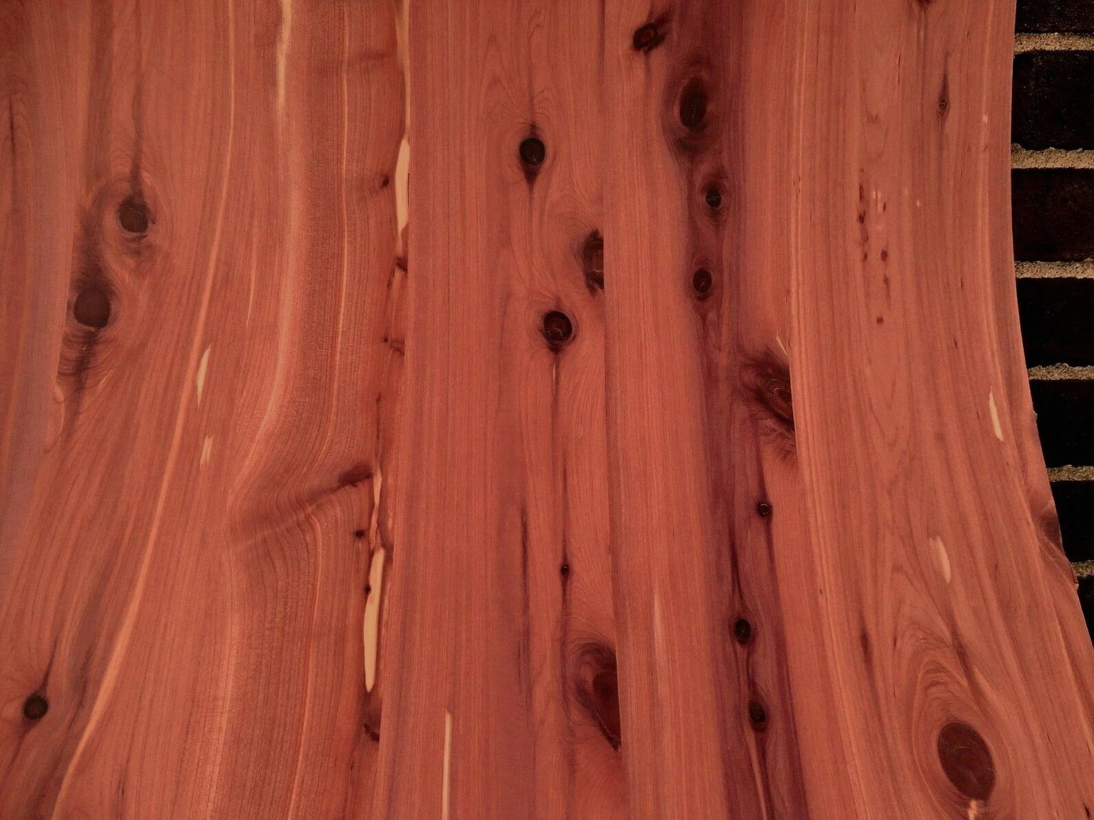 Aromatic Knotty Cedar Wood Veneer 24 X 96 Sheets Etsy