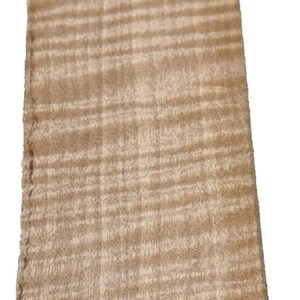 Anigre Figured wood veneer 4&quot; x 108&quot; raw no backing 1/42&quot; thickness &quot;AA&quot; grade