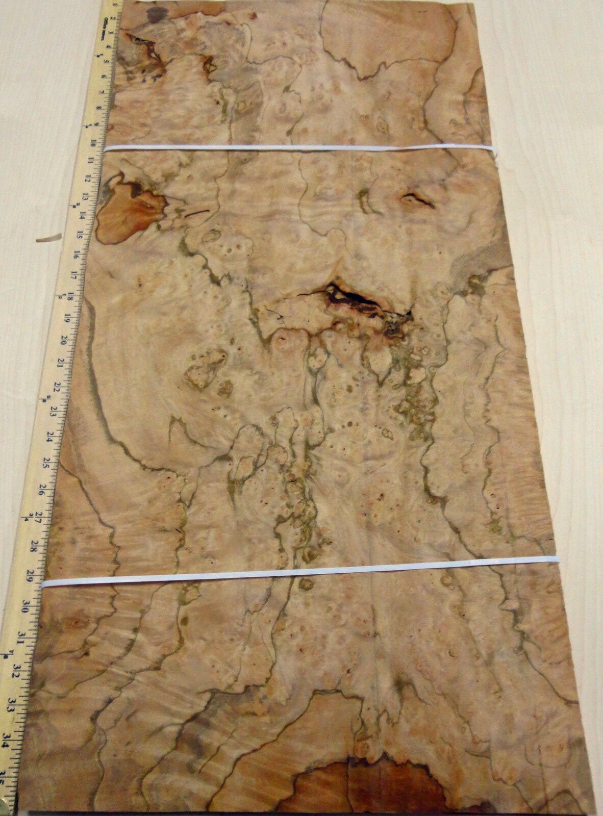 Pimento Pepperwood Burl wood veneer 16 x 34 raw no Etsy