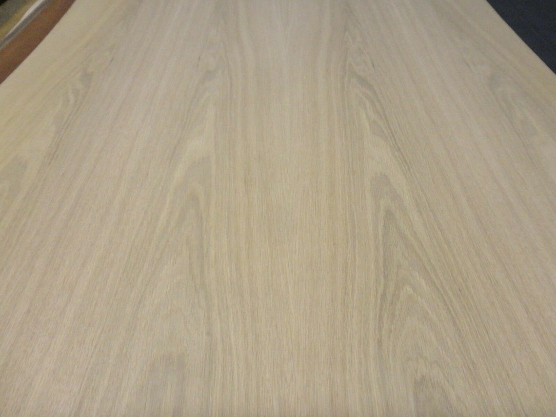 White Oak Wood Veneer Sheet 48 X 96 With Paper Etsy UK