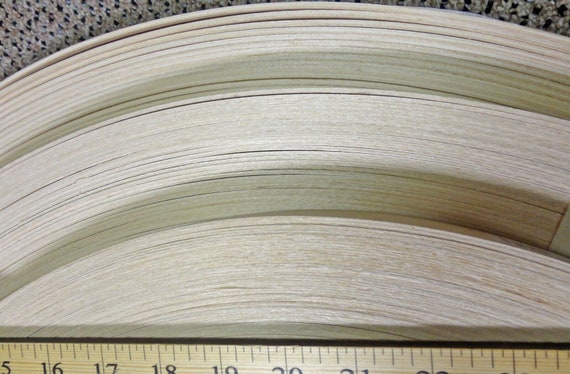 Borde de canto de chapa de madera de aliso de 1 mm de espesor, 7/8 x 328'  pies sin adhesivo -  México