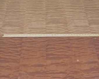 Makore Pommele Quilted African wood veneer 48" x 120" with paper backer 1/40th"