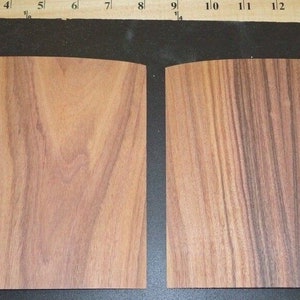 Rosewood South American wood veneer 5&quot; x 5&quot; with paper backer 1/40&quot; thickness