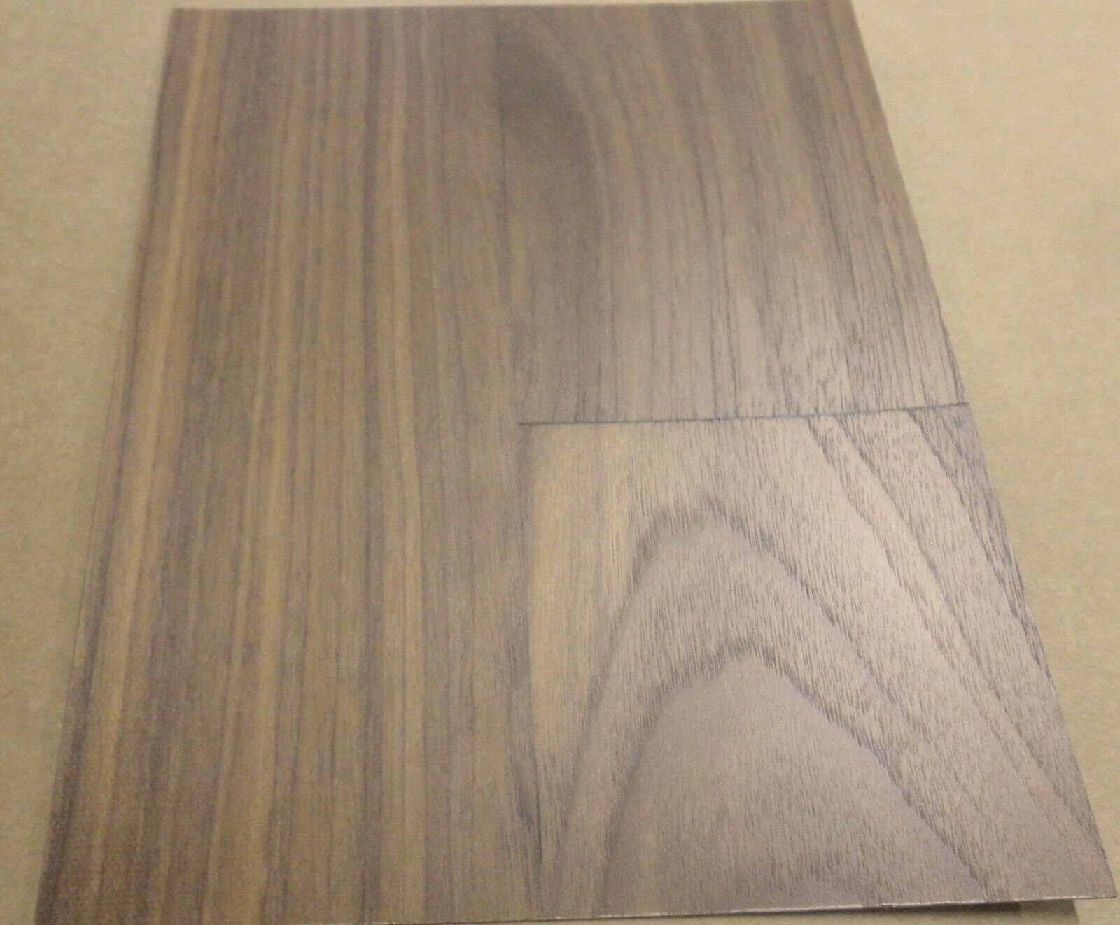 Walnut Wood Veneer Sheet 12 X 12 on Paper Backer 1' X 1' X 1/40 A Grade 