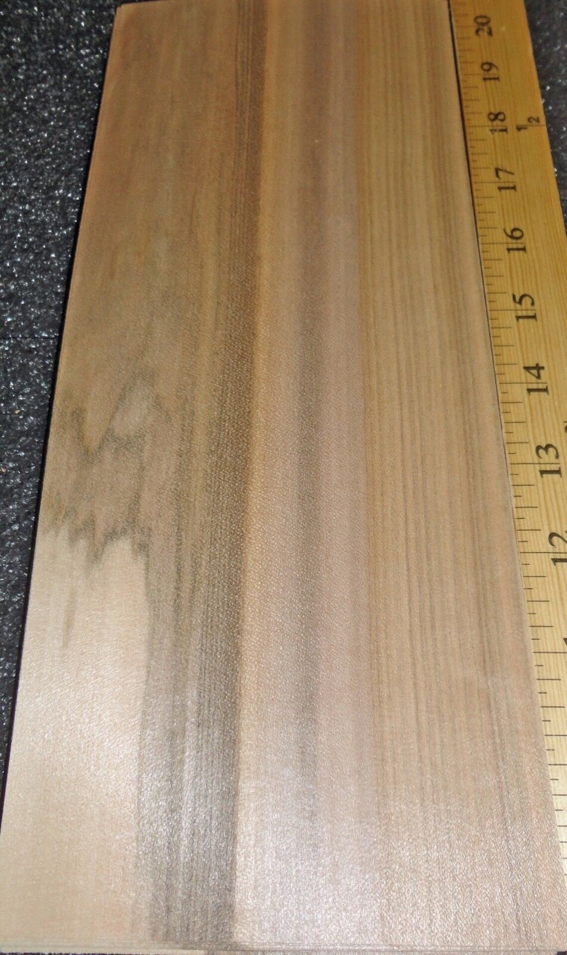 Red Gum Figured Wood Veneer 4 X 11 With No Backing Etsy