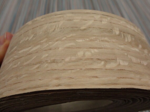 White Oak Flake Figured Wood Veneer Edgebanding 2-3/8 X 120 - Etsy