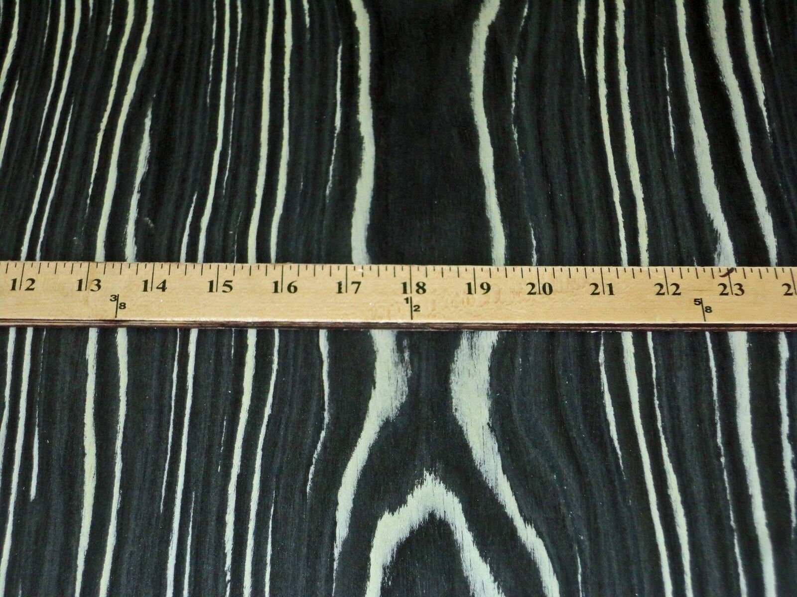 Black and White Ebony composite wood veneer 48 x Etsy