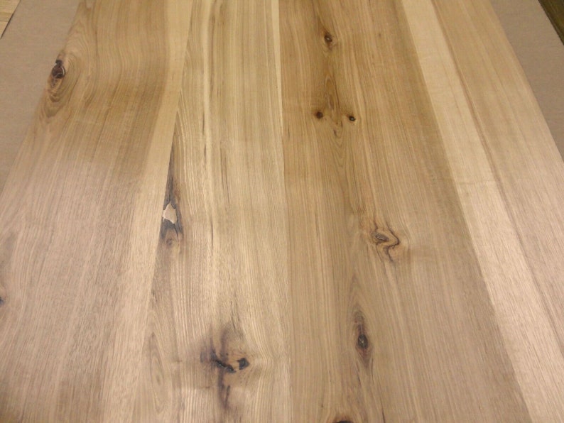 Hickory Pecan Rustic Planked Knotty Wood Veneer 24 X Etsy UK