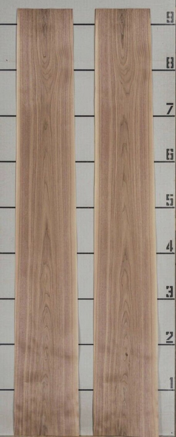 Kontrasti Placage de Bois - Noyer x 8 feuilles - Taille 30 cm x 16