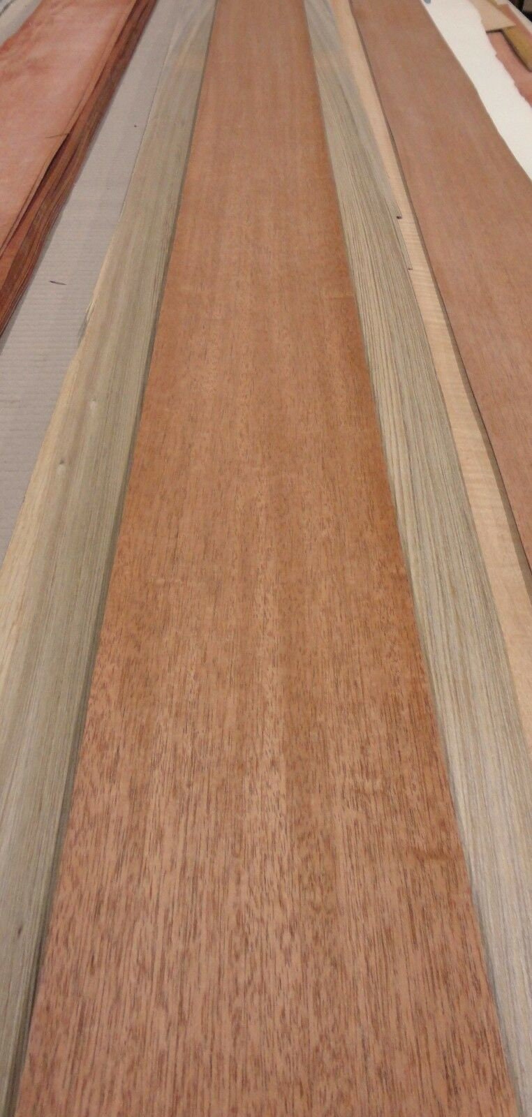 Mahogany Quarter Cut African Wood Veneer 5 75 X Etsy