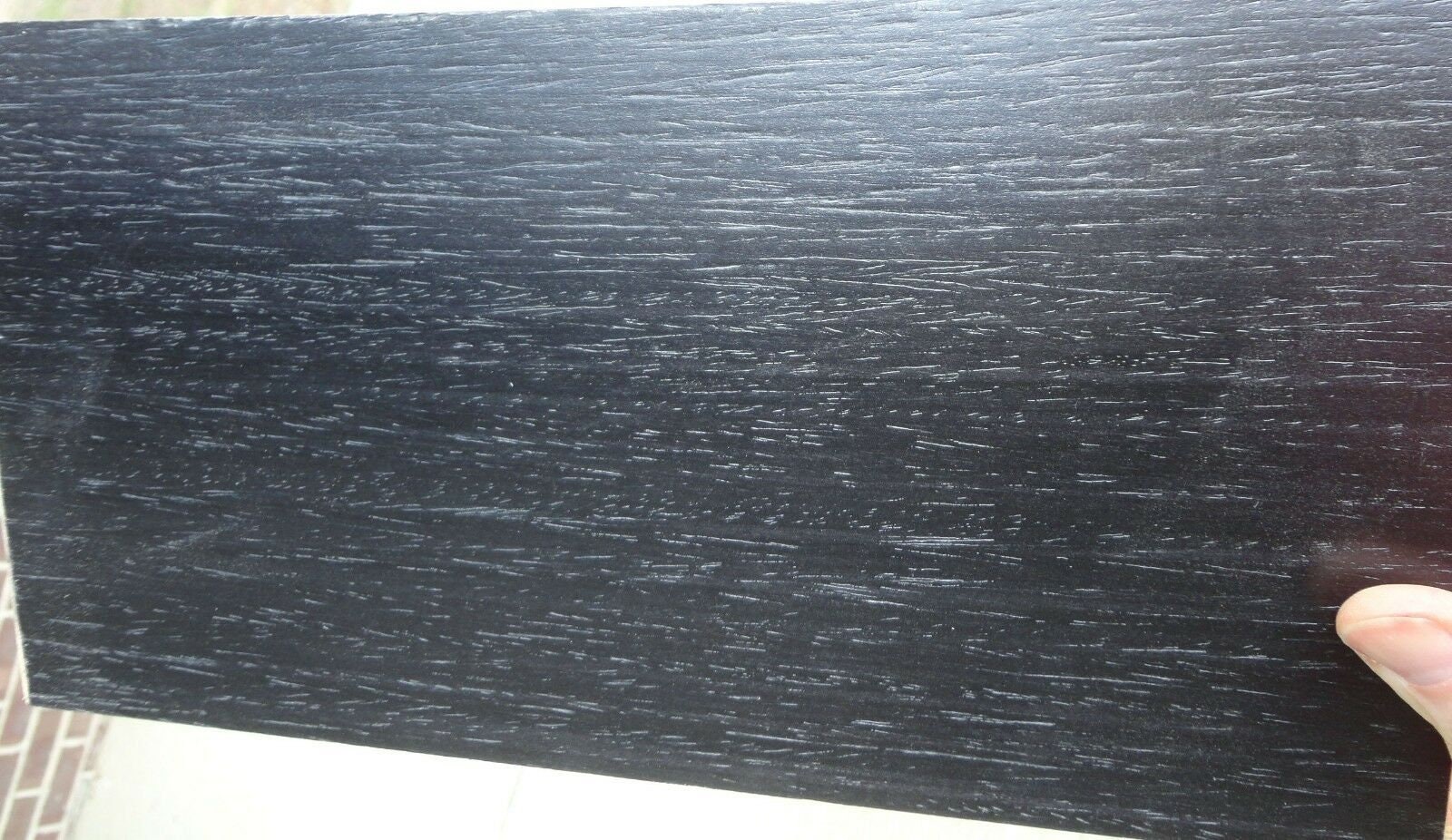 Black Ebony composite wood veneer 24 x 24 raw no Etsy