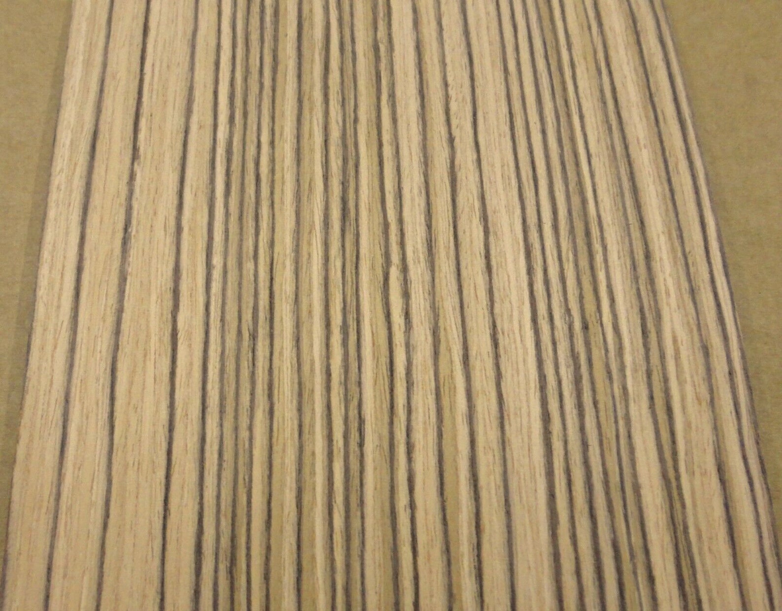 Zebrawood Composite Wood Veneer 6 X 8 With Fleece Etsy