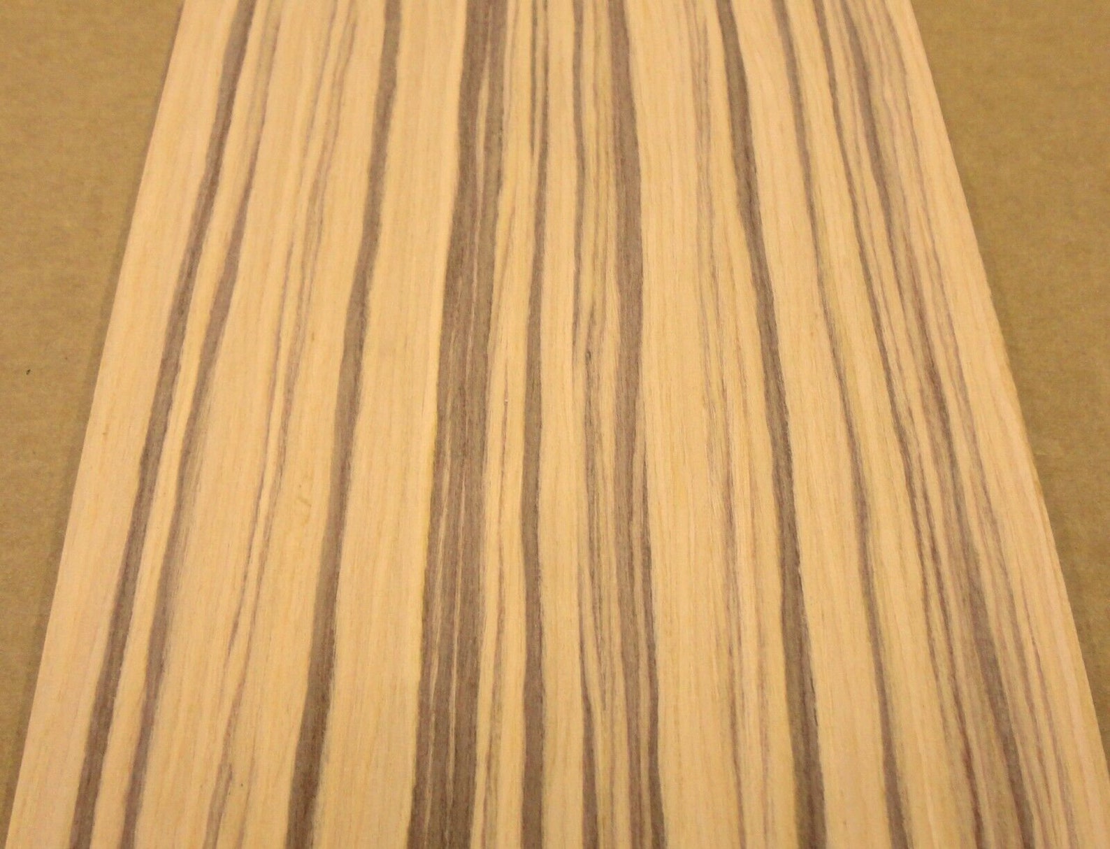 Zebrawood Composite Wood Veneer 6 X 8 With Thin Etsy
