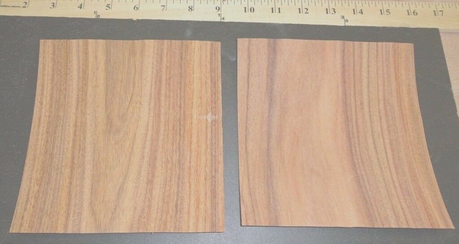 Rosewood Wood Veneer 6 X 6 Raw With No Backing Etsy