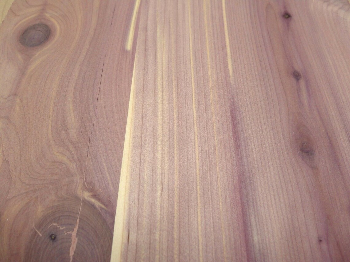 Cedar Aromatic Plank Wood Veneer Sheet 8 X 10 With Etsy