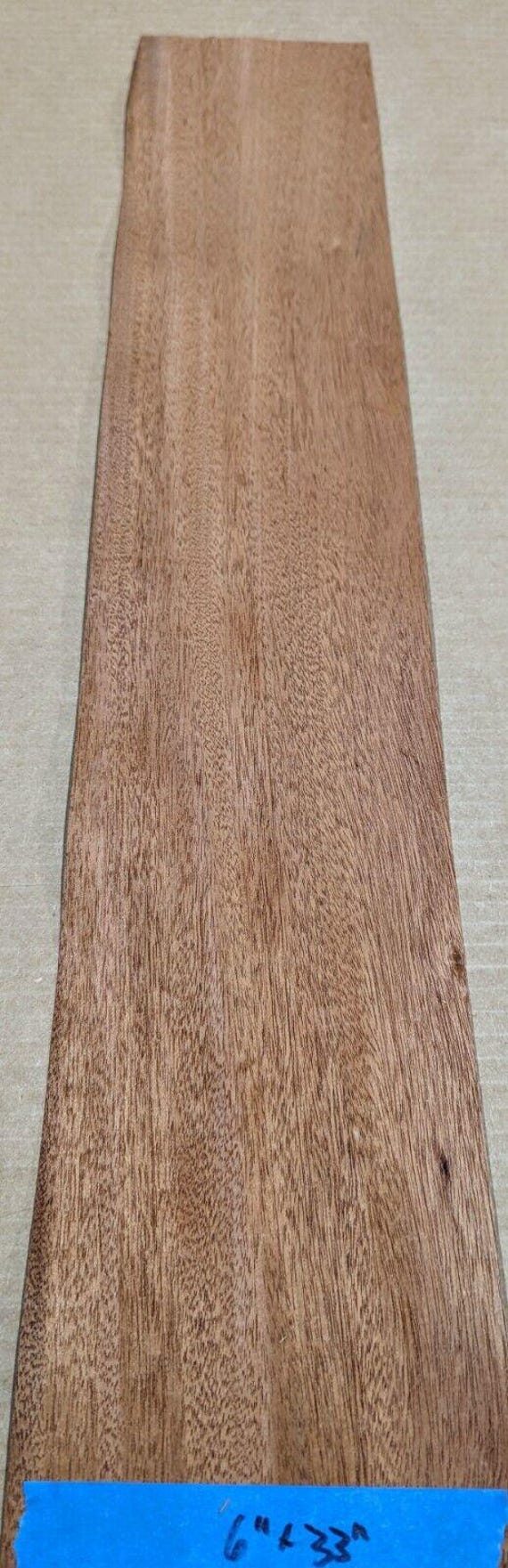 thumbnail image 2 of Raw Mahogany Wood Veneer Sheet, 9x16 Inches, Unbacked For Crafting And Marquetry 2 of 2
