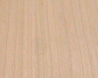 Kirschbaumholzfurnier 6 x 30 cm mit Vorverleimung (6cm)