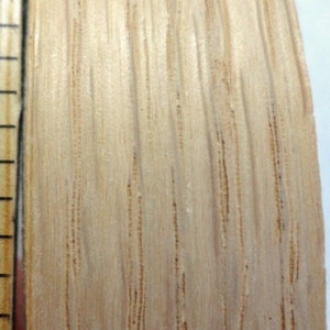 Hoja de chapa de madera roble 50x250cm