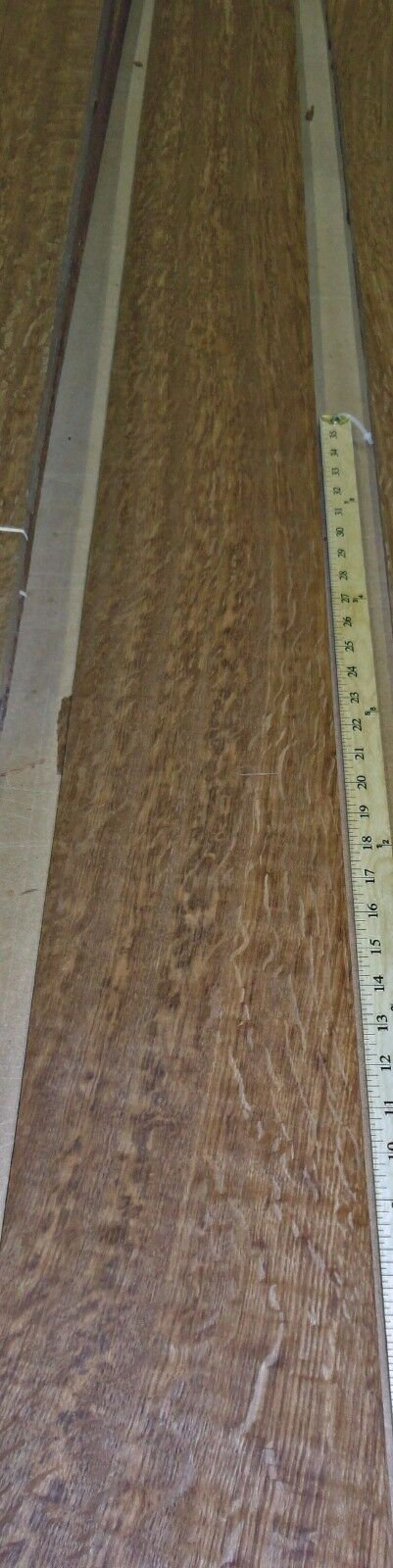 Oak Brown English Flake Tiger Wood Veneer 7 X 83 Etsy