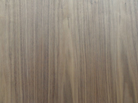 Walnut Wood Veneer 24x 96 with Peel and Stick PSA Adhesive 2' x 8' x  1/40 