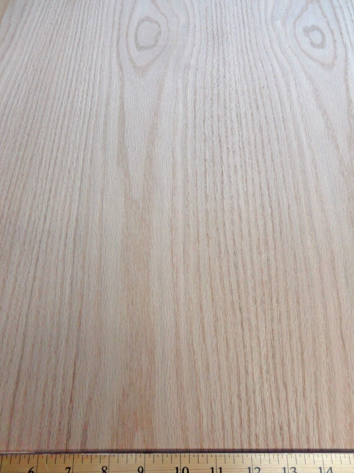 Red Oak Wood Veneer 33 X 95 With Phenolic Backer - Etsy
