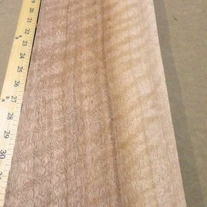 Mahogany Figured Bosse African Cedar wood veneer 6 x 42 raw no backing 1/42 image 1