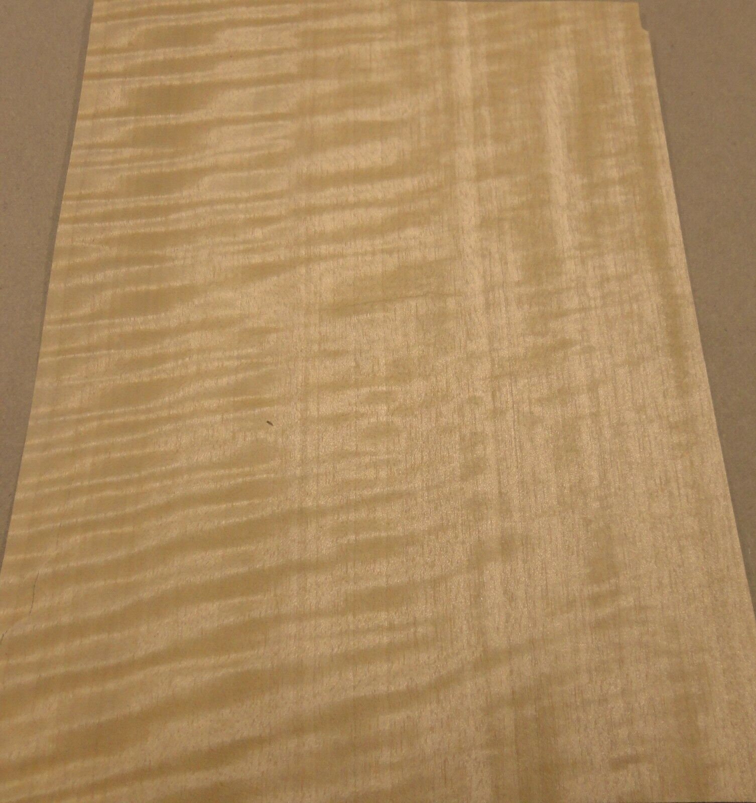 Anigre Figured wood veneer 3" x 4"  raw no backing "AA" grade 1/42" thickness 