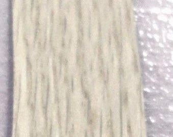 White Oak wood veneer edgebanding 1/2" x 120" preglued hot melt adhesive (.5")
