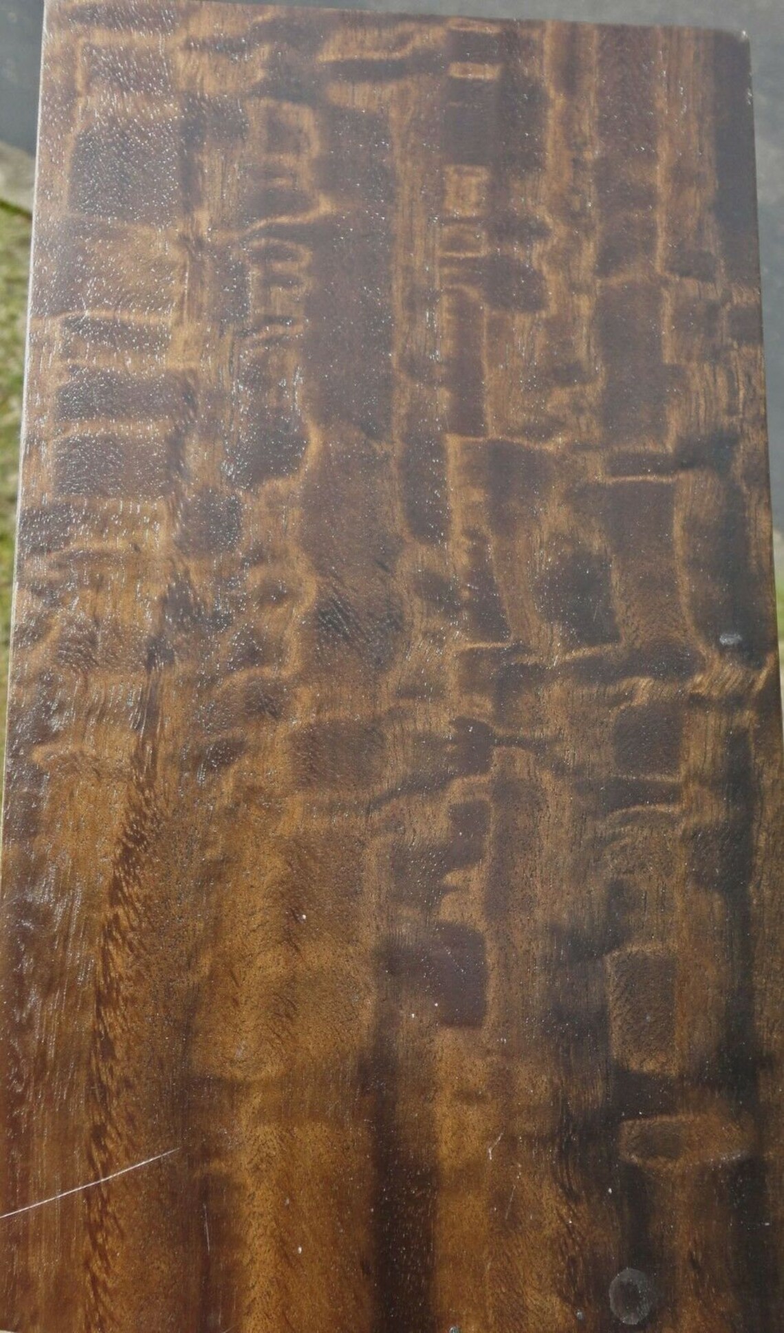 Smoked Fumed Eucalyptus Wood Veneer Panel 6 X 11.5 Etsy