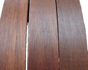 Bloodwood Holzfurnierkante 7/8 x 320 cm mit vorverklebtem Heißkleber