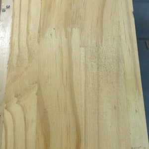 Butcher block plank Pine lumber board sample 5&quot; x 3.75&quot; x 2&quot; thickness