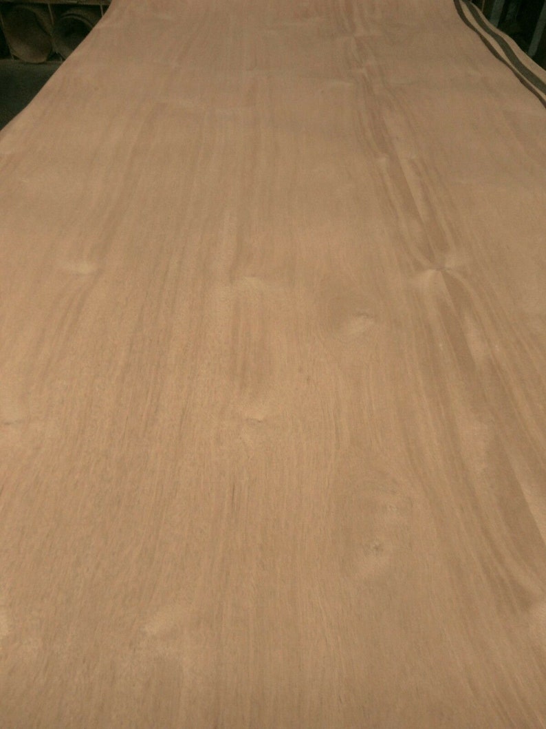 Knotty Mahogany African Wood Veneer Sheet 48 X 96 Etsy