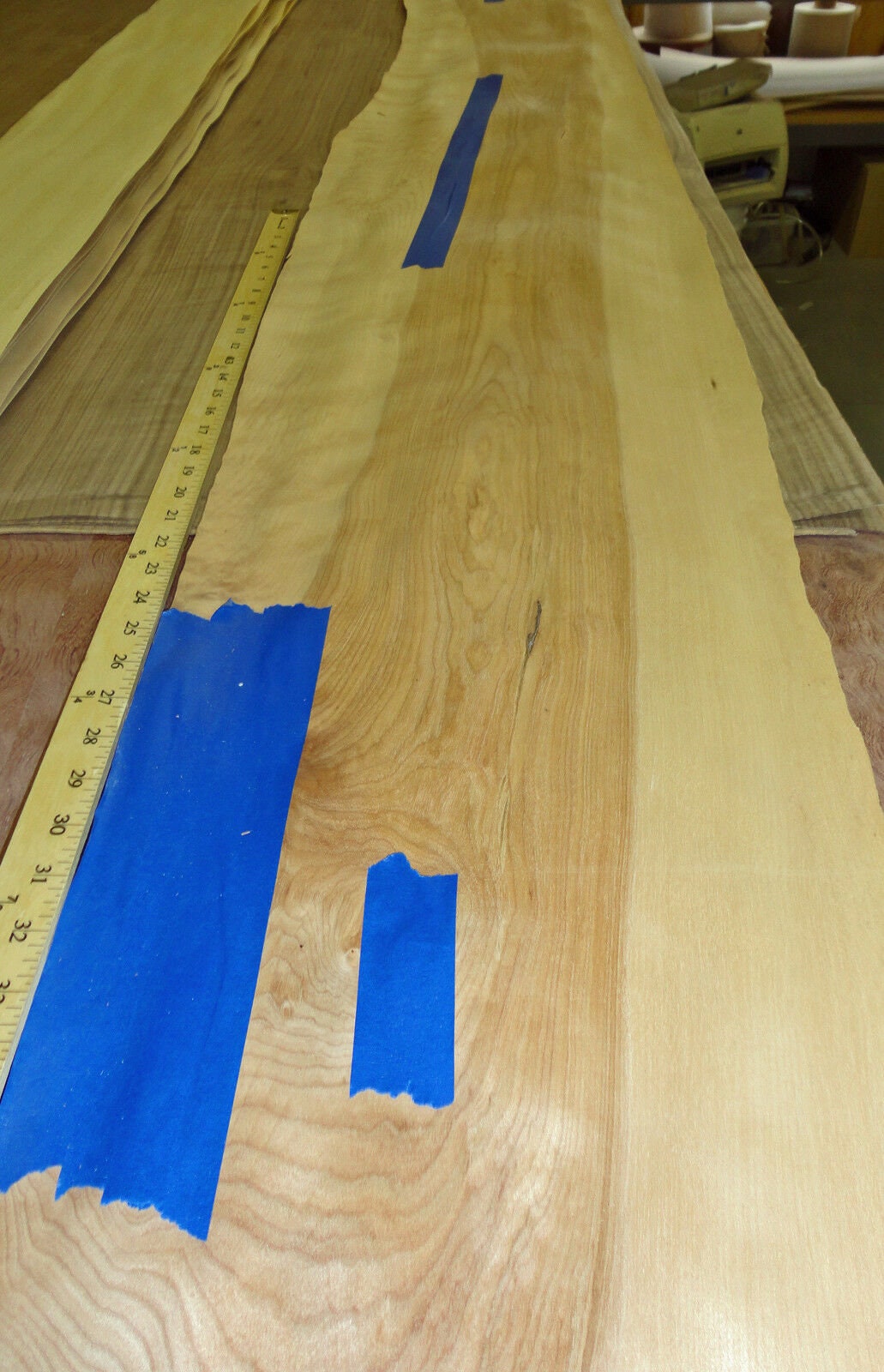 Knotty Alder Wood Veneer 13 X 114 Raw No Backing Etsy