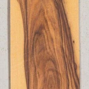 Palisander-Pau-Ferro-Holzfurnier, 4" x 24", roh, ohne Trägermaterial, 1/42" Dicke