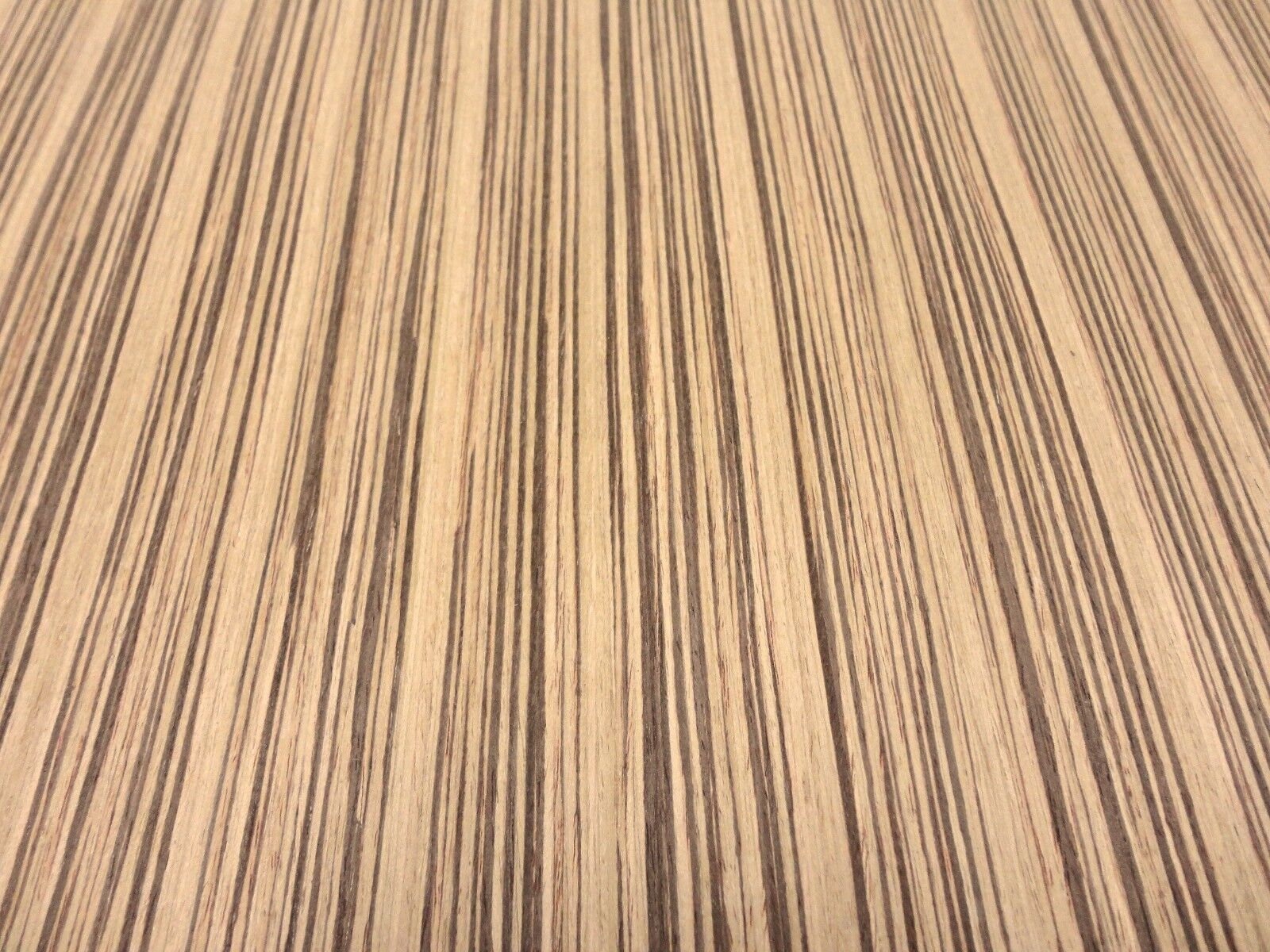 Zebrawood composite wood veneer 24" x 24" raw no backing 1/42'' thick VH 2906