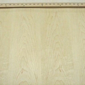 Maple wood veneer sheet 48&quot; x 48&quot; with paper backer 4&#39; x 4&#39; x 1/40&quot; A grade