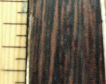 Wenge wood veneer edgebanding 7/8" x 500' feet on fleece backer with no adhesive 