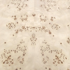 Mappa Burl wood veneer sheet 22&quot; x 44&quot; with paper backer x 1/40&quot; thickness AA