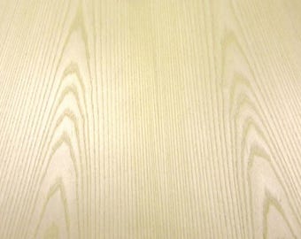 Eschenholzfurnier 24 "x 96" mit PSA Peel Stick Kleber A Qualität 1/40"
