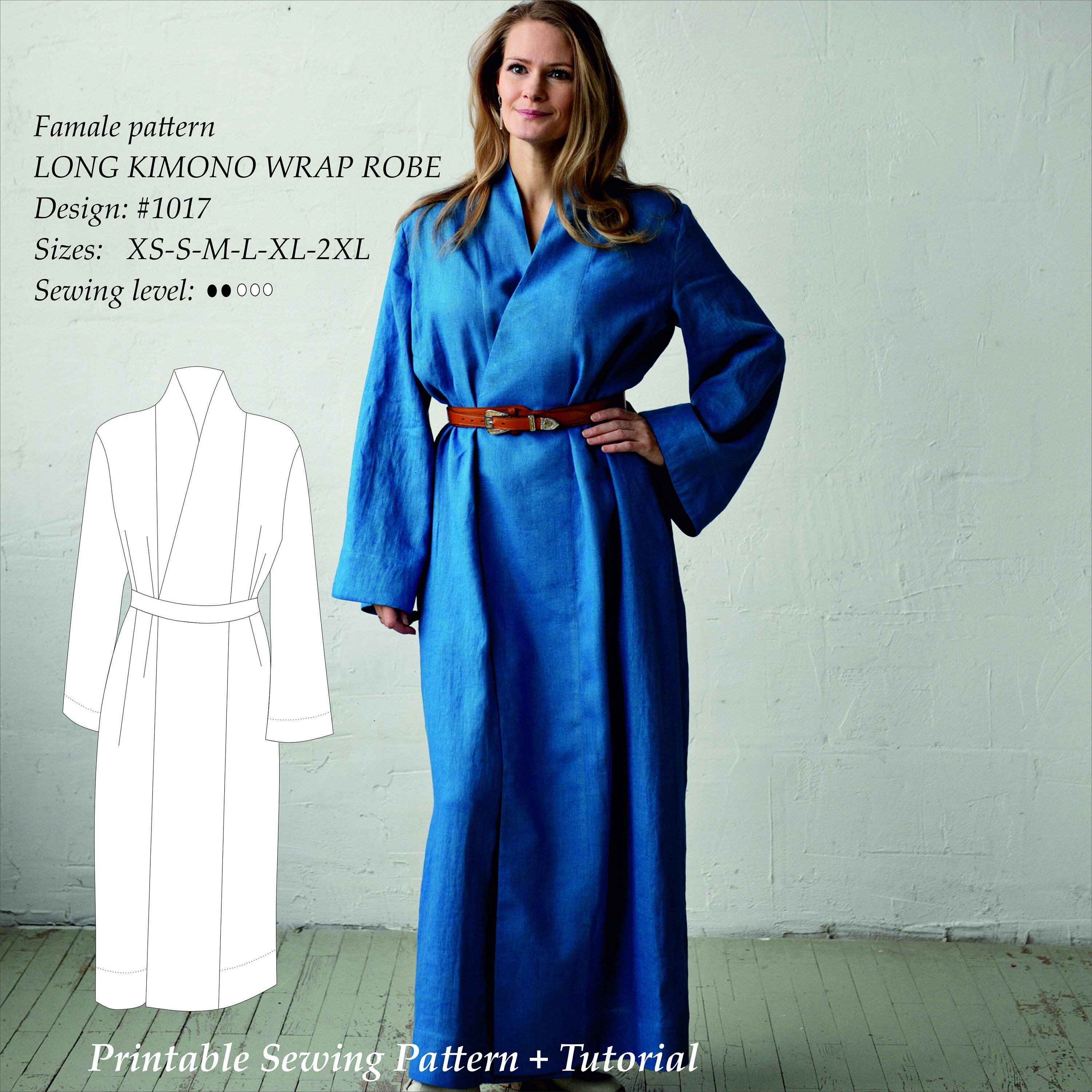 28+ Womens Robe Sewing Pattern MalcolmPeigi